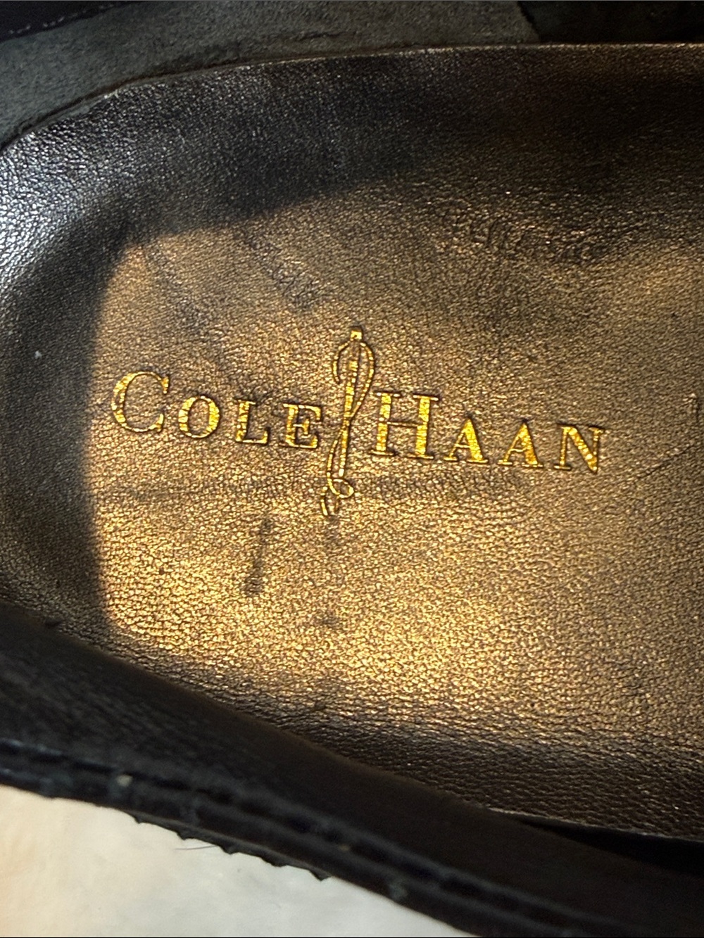 Cole Haan Nike Air Bria Perforated Leather Lace-Up Sneakers - Picture 11 of 12